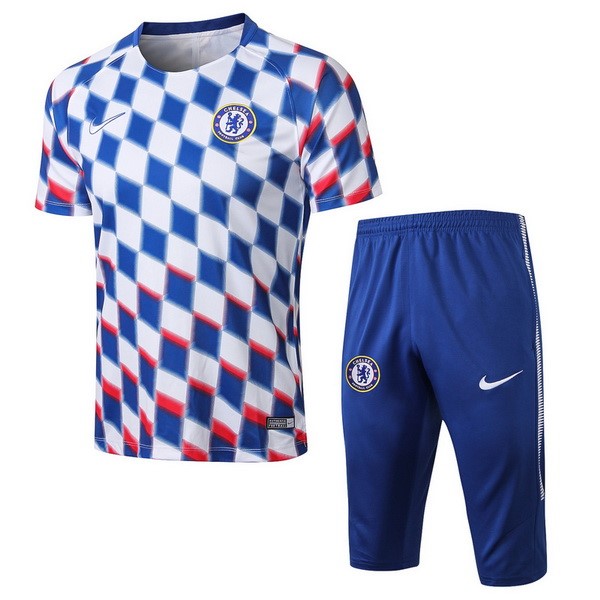 Entrenamiento Chelsea Conjunto Completo 2018-2019 Azul Blanco